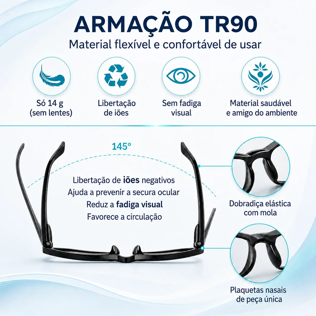 Lentes Multifocais Inteligentes AutoFocus Lens | COMPRA 1 E LEVA 2 + Limpa óculos grátis