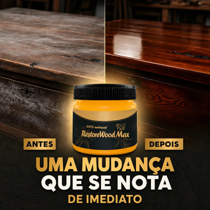 Cera Renovadora para Madeira - RestoreWood Max  - Compre 1 e Leve 2