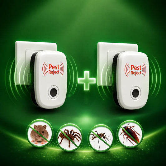 Pest Reject Ultrassónico, Ajuda a Manter a Sua Casa Livre de Pragas, COMPRE 1 E LEVE 2