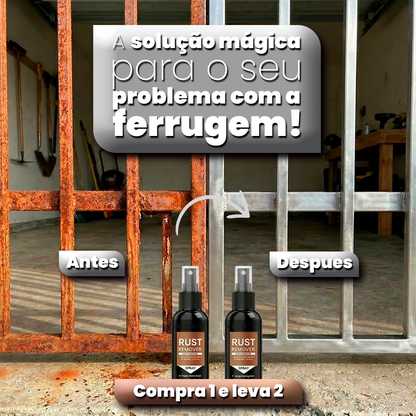 MetalRevive Spray Removedor de Óxido 30 ml Ação Química Rápida Elimina o Óxido em Minutos - Compra 1 e leva 2