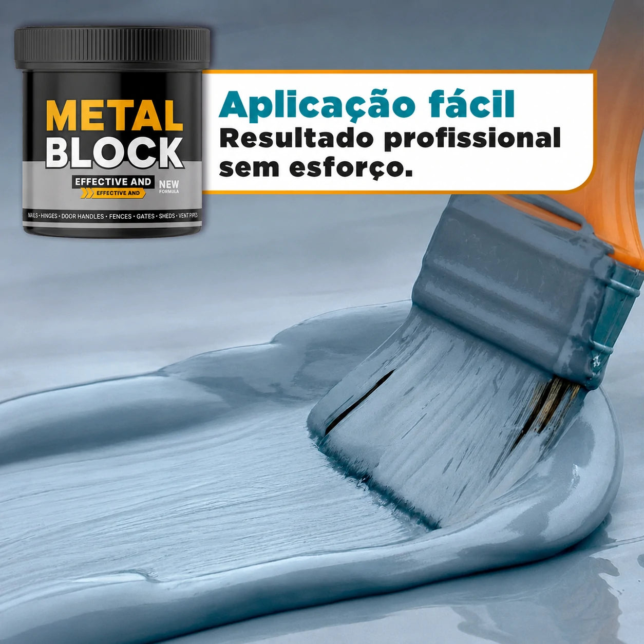 MetalBlock - Pintura Antioxidante Profissional | Compre 1 e receba 2 unidades