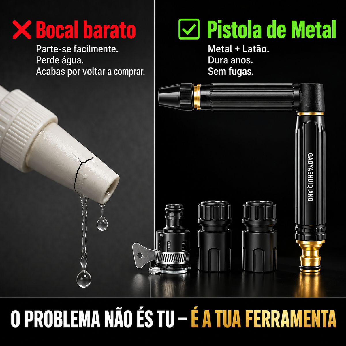 FlowMaxxBlast – Pistola de Alta Pressão | Potência Máxima para Limpar Mais Rápido e com Menos Esforço
