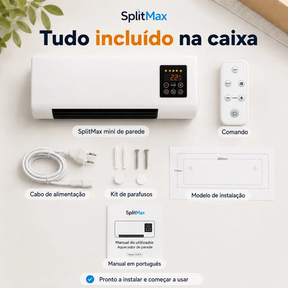 SplitMax | Refresque o seu espaço em minutos