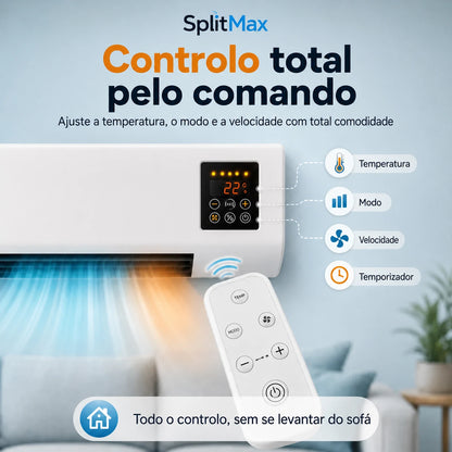 SplitMax | Refresque o seu espaço em minutos