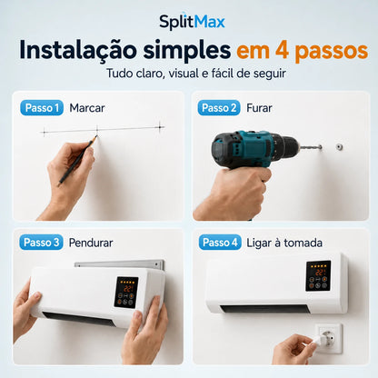 SplitMax | Refresque o seu espaço em minutos