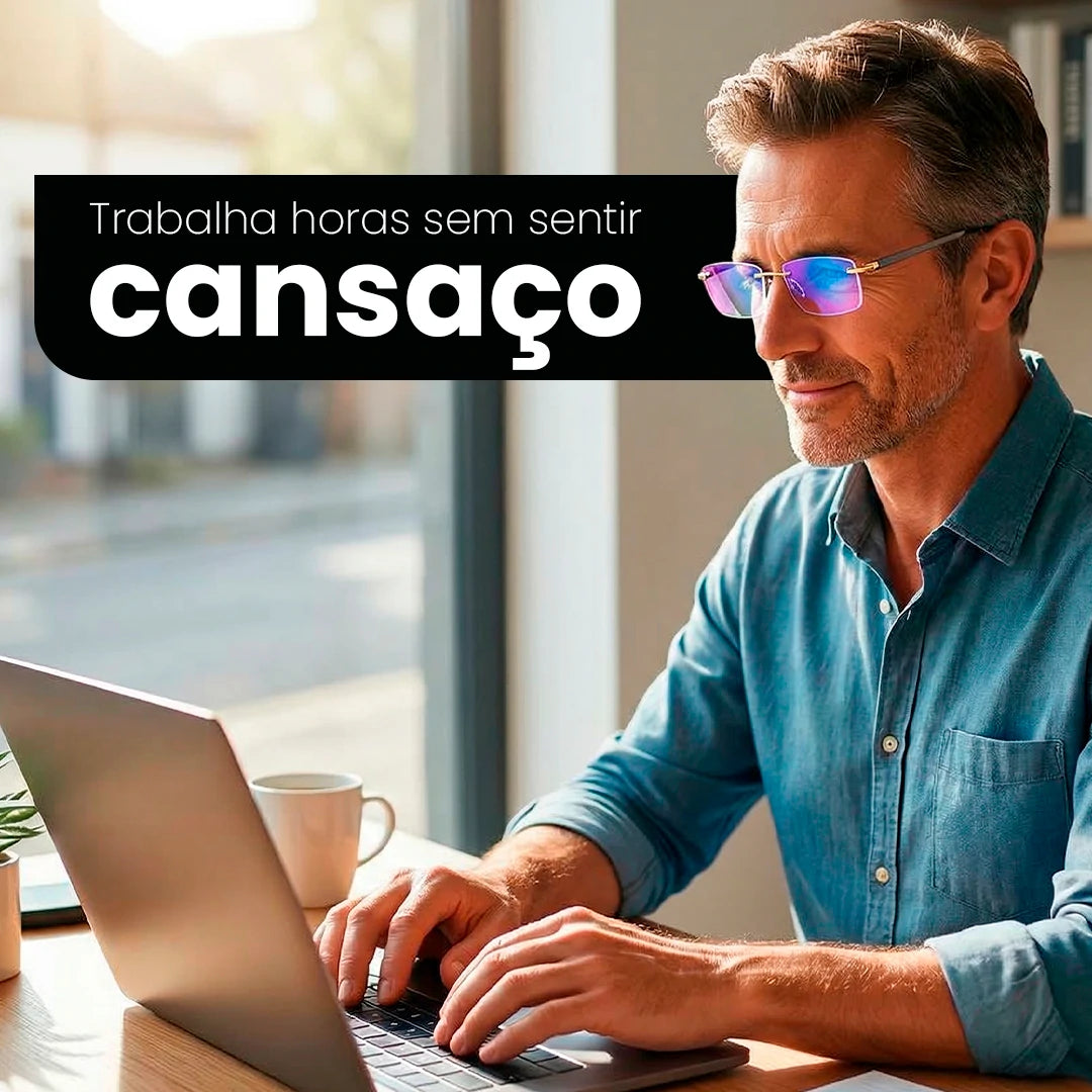 Compra 1 e Leva 2 - Óculos VisionElite 3 em 1 Conforto Visual