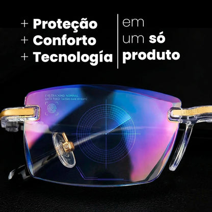 Compra 1 e Leva 2 - Óculos VisionElite 3 em 1 Conforto Visual