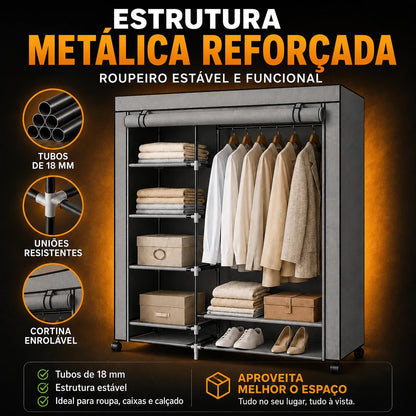 SmartCloset - Mais espaço para a tua roupa, montado em minutos
