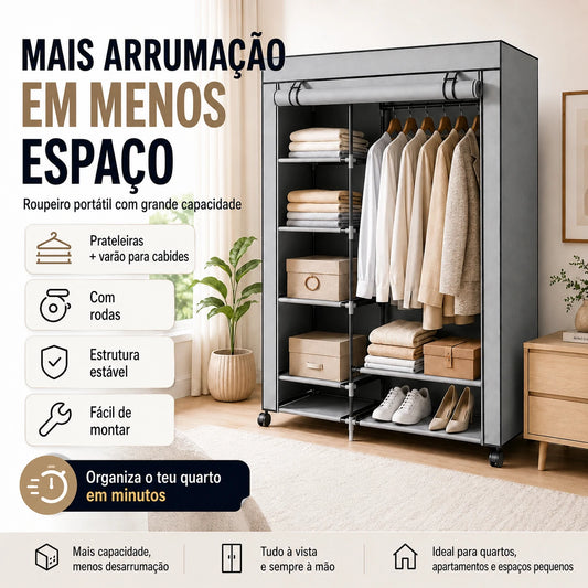 SmartCloset - Armário completo, montado em minutos