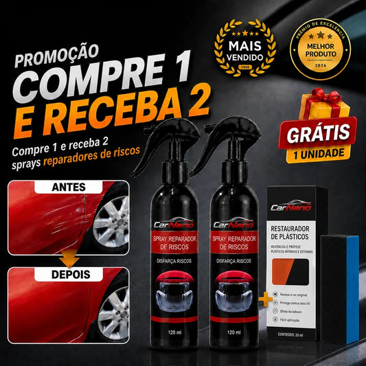 CarNano: O Método Mais Rápido para Ocultar os Riscos do Carro