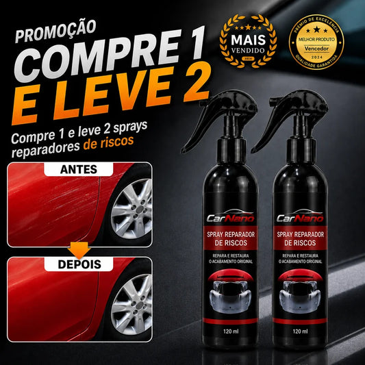 CarNano - Truque rápido para disfarçar os riscos do automóvel